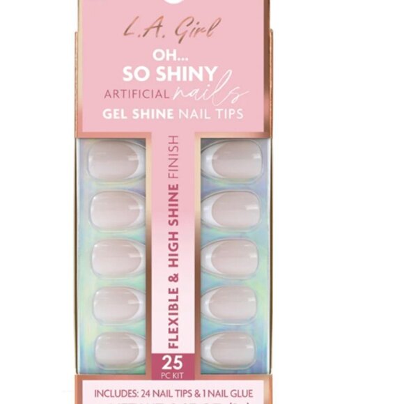 New 3 Packs OH SO SHINY NAIL TIPS - MODERN FRENCH TIP - Picture 4 of 4